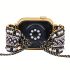 Free Spirit Tribal Apple Watch Band – Handmade Stretch Woven Nylon Strap (38–49mm)