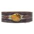 Handmade Natural Tiger’s Eye Gemstone Wrap Bracelet
