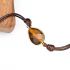 Handmade Natural Tiger’s Eye Gemstone Wrap Bracelet