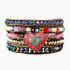 Love Warrior Protection Wrap Bracelet – Handmade Imperial Jasper Courage Jewelry