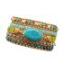 Twisted Ocean Jasper Wrap Bracelet – Handmade 5-Layer Courage & Grounding Jewelry