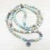 108 Natural Matte Amazonite Mala Prayer Beads