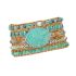 Amazonite 5-Layer Leather Wrap Gemstone Bracelet