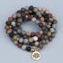 108 Bead Jasper Mala Bracelet – with Spiritual Charm