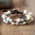 Freshwater Pearl & Amazonite Tree of Life Bracelet