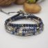 Lapis Lazuli & Blue Aventurine 5-Layer Gemstone Wrap Bracelet