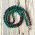 Amethyst & Chrysocolla 108 Mala Prayer Bead Bracelet