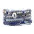 Lapis Lazuli & Jasper 5-Layer Healing Wrap Bracelet