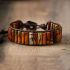 Handmade Jasper Tube Wrap Bracelet – Red Jasper & Picasso Jasper