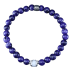 Charoite & Moonstone Bracelet (6mm Beads)/Spiritual, Overcome Fear, Reduce Stress, Negativity, Stress, Obsessions
