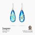 Intense Ocean Energy Earrings