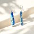 Intense Ocean Energy Earrings