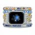 Bohemian Blue Dreams Apple Watch Band – Natural Blue Agate & Sodalite Handmade Strap