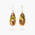 Intense Jasper Teardrop Earrings