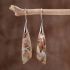 Heavenly Jasper Hook Earrings