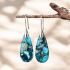 Ocean Energy Protection Teardrop Earrings
