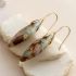 Terra Hues Leaves Jasper Earrings