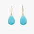 Exquisite Teardrop Turquoise Earrings
