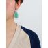 Amazonite Protection Drop Earrings