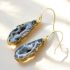 Natural Agate Dangle Earrings