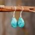 Amazonite Ocean Earrings
