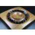 Black Obsidian Larvikite Bracelet - Bracelet for Men and Women - Stretch Bracelet - Healing Bracelet - Yoga Bracelet - 8mm beads