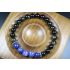 Black Obsidian and Lapis Lazuli Bracelet - Bracelet for Men and Women - Stretch Bracelet - Yoga Bracelet - 8mm beads