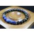 Black Obsidian and Lapis Lazuli Bracelet - Bracelet for Men and Women - Stretch Bracelet - Yoga Bracelet - 8mm beads