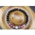 Lepidolite, Moonstone, Hematite & Black Tourmaline Bracelet (6mm Beads)/Sleep, Nightmares, Depression, Protection, Positive Energy, Calming