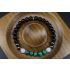 Malachite, Moonstone, Hematite & Black Tourmaline Bracelet (6mm Beads)/Powerful Protection, Emotional Balance, Heart Chakra, Well-Being