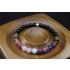 Ultimate Grief/Loss Support Bracelet,Rose Quartz,Amethyst,Black Onyx,Rhodonite,Pyrite,Moonstone,Lepidolite,Smoky Quartz (6mm Beads)