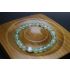 Green Fluorite & Moonstone Bracelet (6mm Beads)/Genius Stone, Students, Concentration, Study, Balancing, Calming