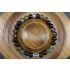 Elastic/Stretch Bracelet with Natural 6mm Black Tourmaline, Black Onyx, Obsidian, Smoky Quartz, Labradorite & Clear Quartz with or without Metal Spacers