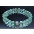 Green Fluorite & Moonstone Bracelet (6mm Beads)/Genius Stone, Students, Concentration, Study, Balancing, Calming