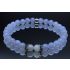 Blue Lace Agate & Moonstone Bracelet (6mm Beads)/Anxiety, Calming