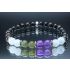 Intuition Enhancement Bracelet with Astrophyllite, Celestite, Amethyst, Labradorite & Moonstone (6mm Beads)