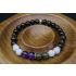 Intuition Enhancement Bracelet with Astrophyllite, Celestite, Amethyst, Labradorite & Moonstone (6mm Beads)