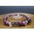 Lepidolite, Smoky Quartz & Clear Quartz Depression/Mental Health Support Bracelet (6mm Beads)