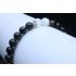 Arfvedsonite & Selenite Bracelet (6mm Beads)/Manifestation, Control, Positive Energy, Spiritual, Hope, Reassurance