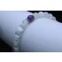 Spiritual/Heavenly Trifecta with Angelite, Selenite & Amethyst (6mm Beads)