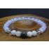 Blue Lace Agate, Clear Quartz, Moonstone & Labradorite Bracelet (6mm Beads)/Depression, Anxiety, Protection, Empath, Positive Energy