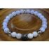Blue Lace Agate, Clear Quartz, Moonstone & Labradorite Bracelet (6mm Beads)/Depression, Anxiety, Protection, Empath, Positive Energy