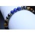 Kyanite, Tiger Eye, Hematite & Black Tourmaline Bracelet (6mm Beads)/Strength, Courage, Endurance, Perseverance, Protection